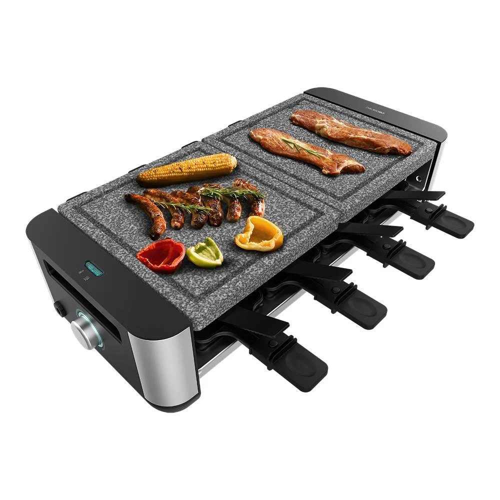 Grelhador Cecotec Raclette Cheese&Grill 16000 Inox