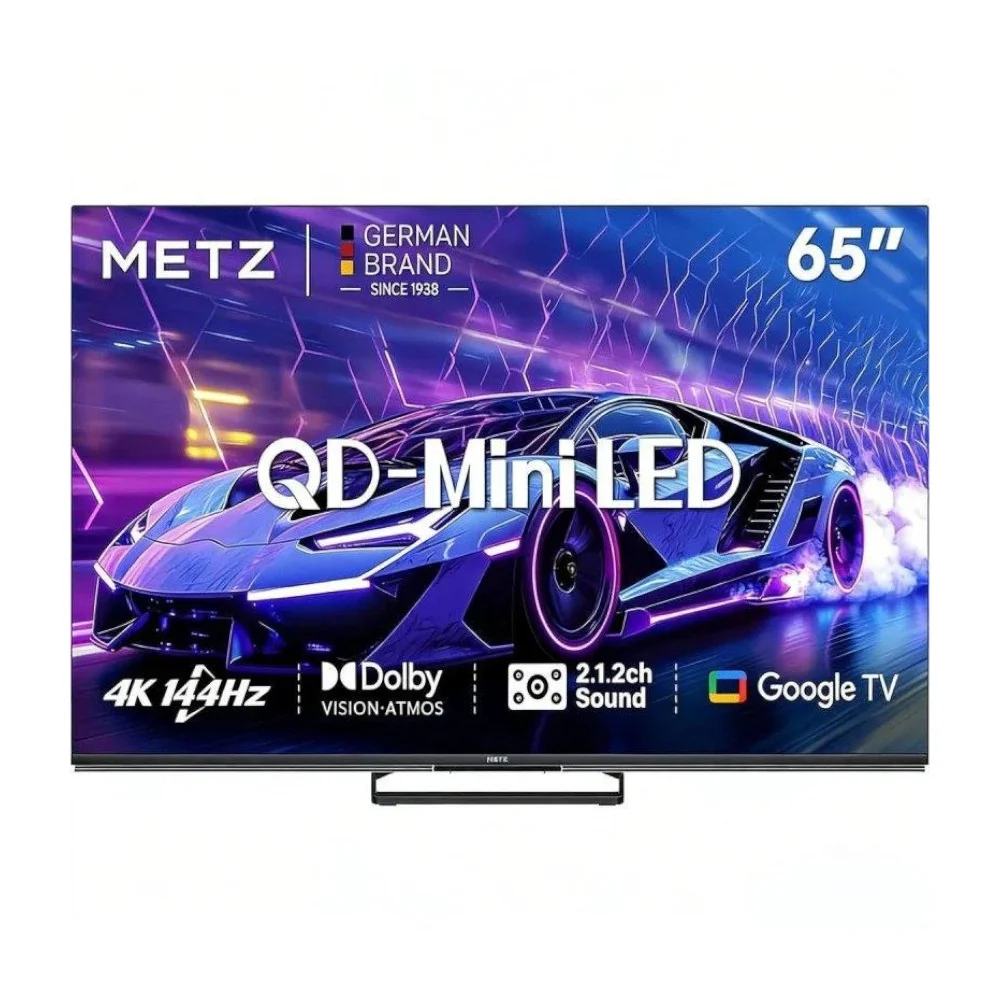 Smart TV Metz 65"QD Mini LED UltraHD 144Hz 4K