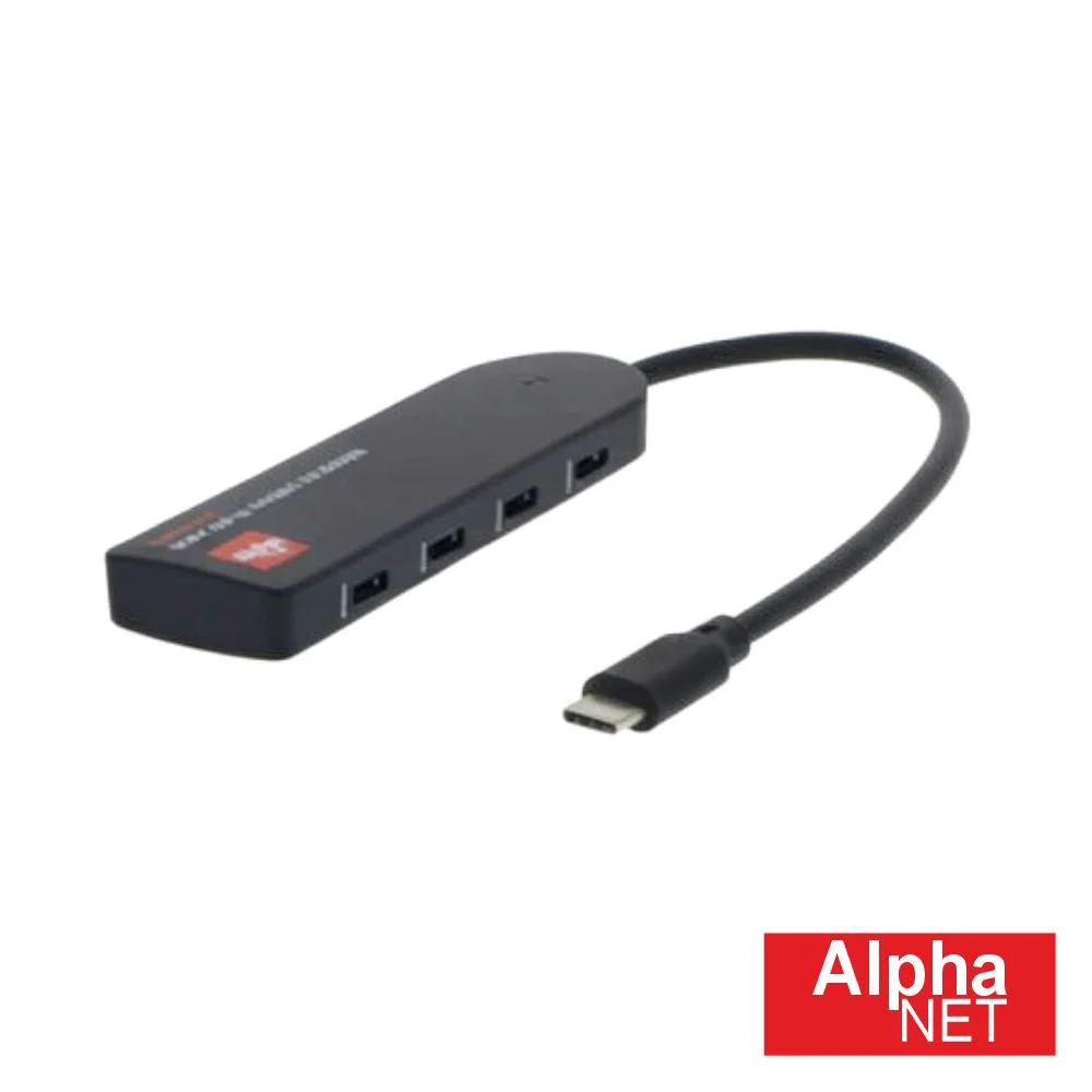 Hub usb-c 3.2 com 4x usb-c 3.2 gen 1 alphanet