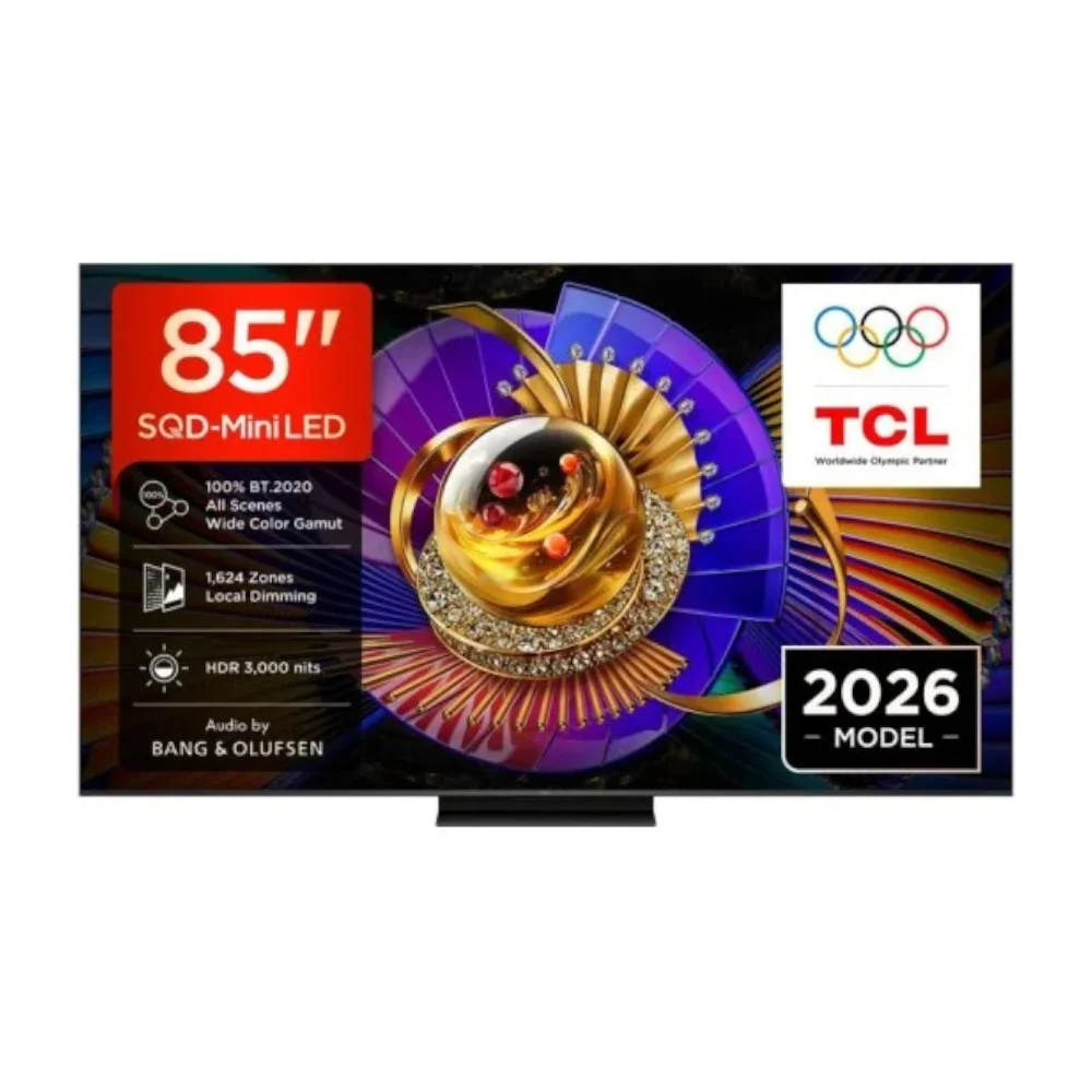 Smart TV TCL 85" SQD Mini-LED UHD 4K