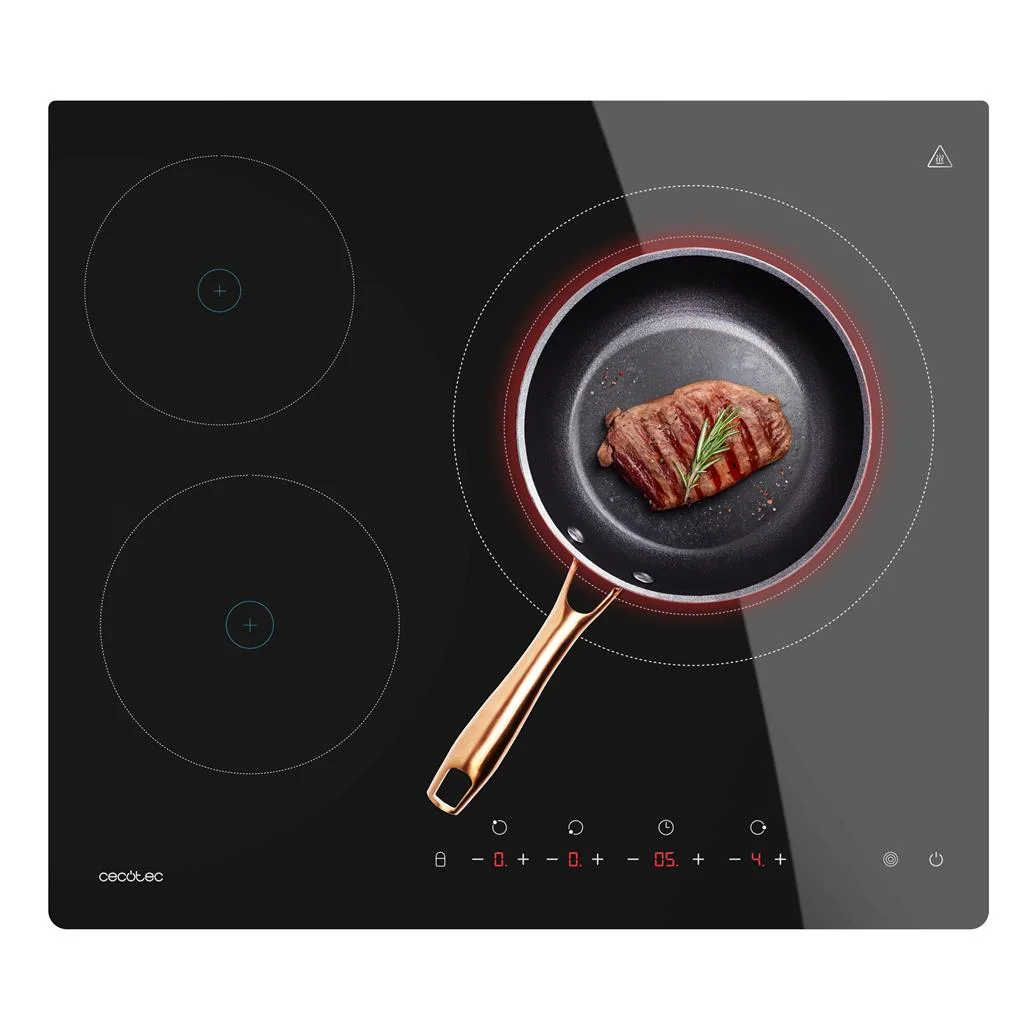 Placa vitrocerâmica de encastrar V 3001 Max CECOTEC