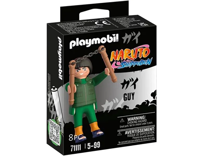 Playmobil Naruto Shippuden Figura Guy 8 Peças