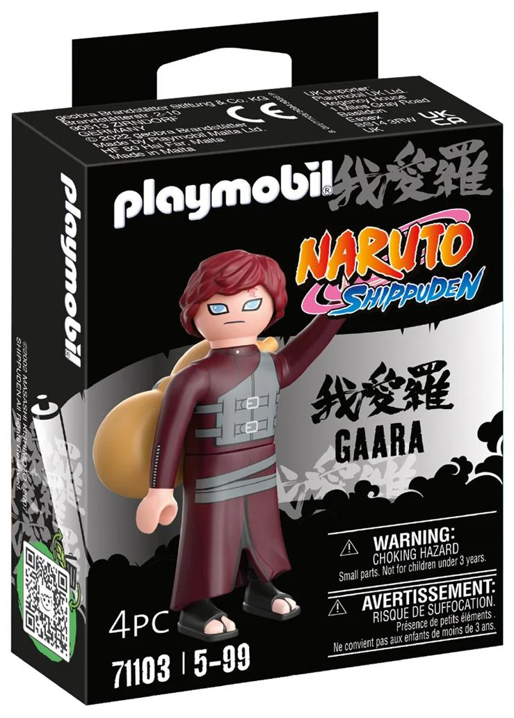 Playmobil Naruto Shippuden Figura Gaara 4 Peças