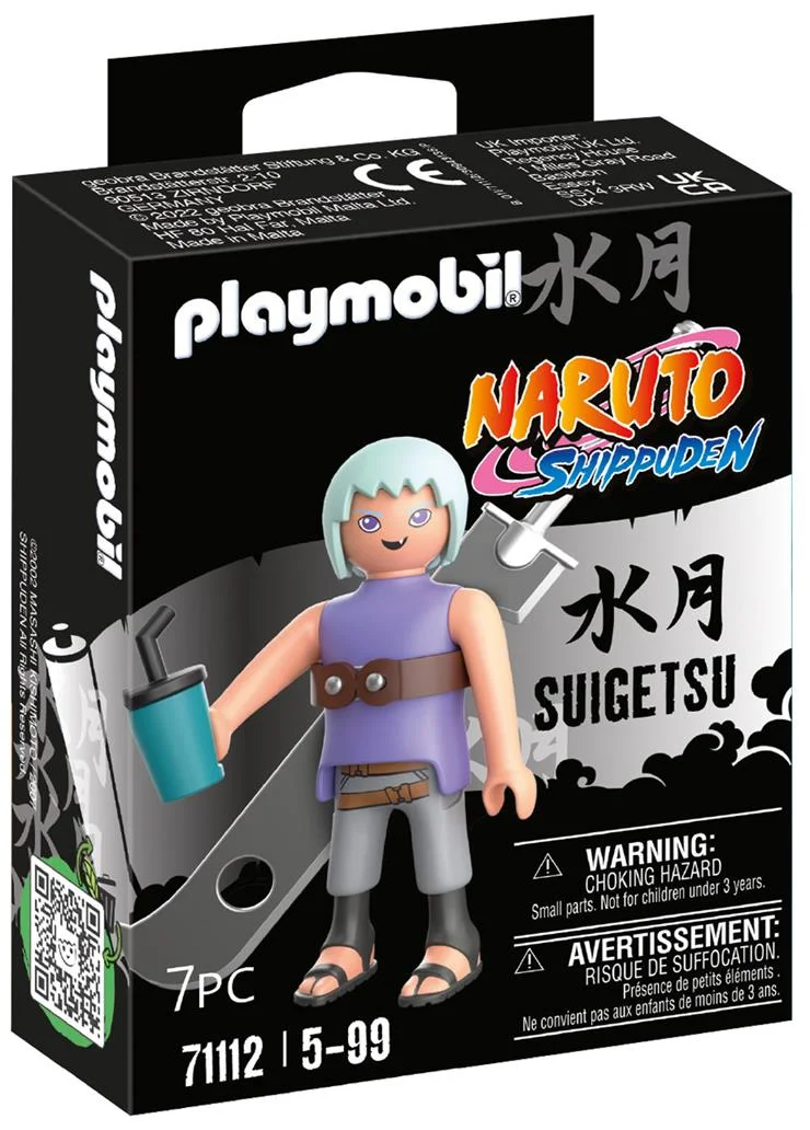 Playmobil Naruto Shippuden Suigetsu 7 Peças