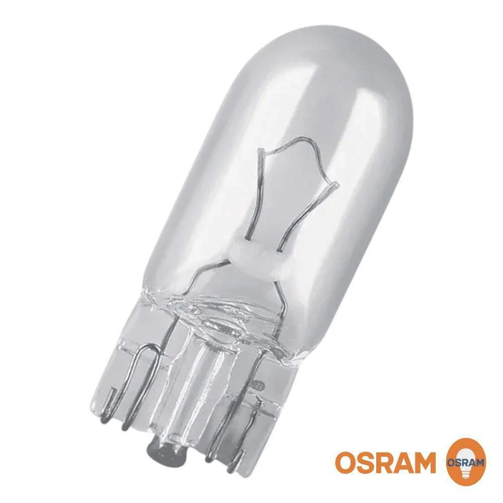 Lâmpada t10 5w w2.1x9.5d w5w 12v uni1 50lm osram