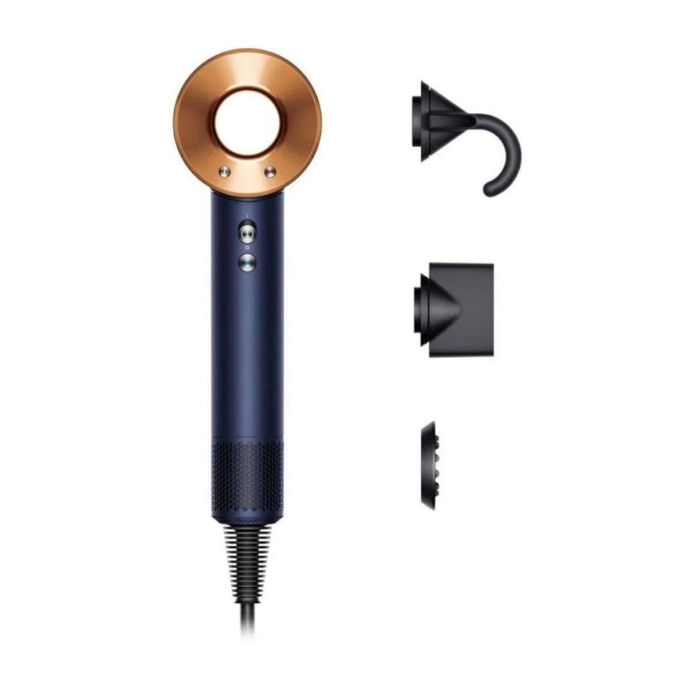 Secador de Cabelo DYSON Supersonic HD07 T1 T2 (1600 W - Azul