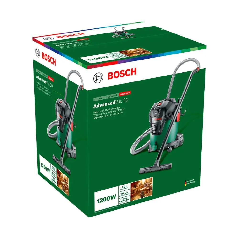 Aspirador Bosch sem saco Bosch AdvancedVac 20