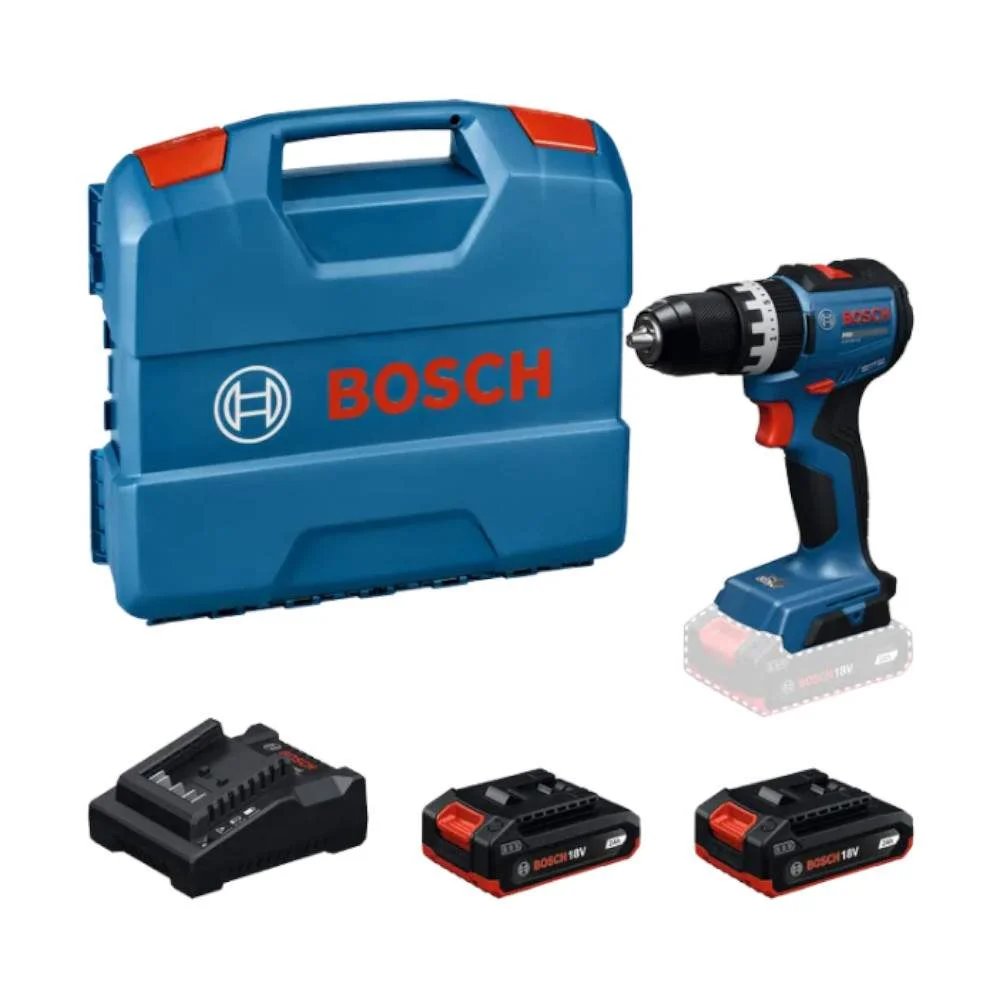Berbequim Bosch com Percussão GSB 18V-52 Professional 18V 2e