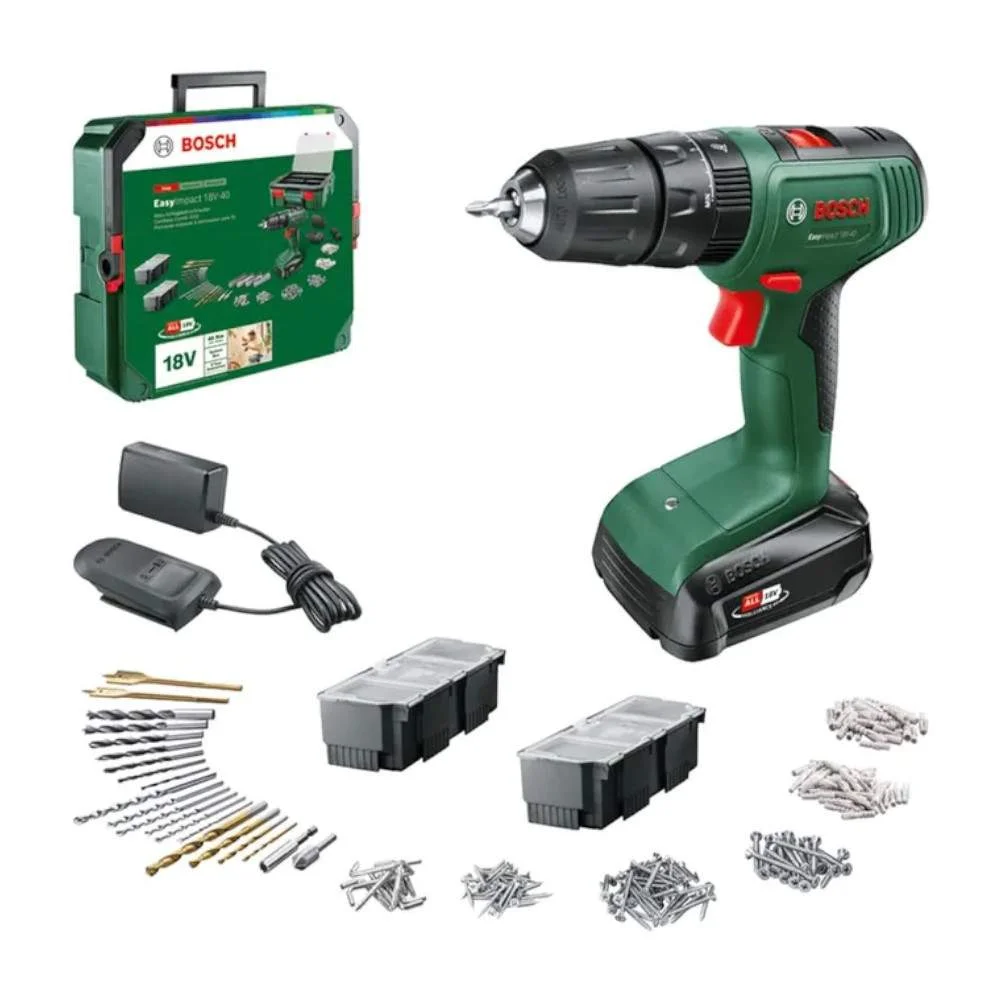 Berbequim de Impacto a Bateria BOSCH EasyImpact 18V-40
