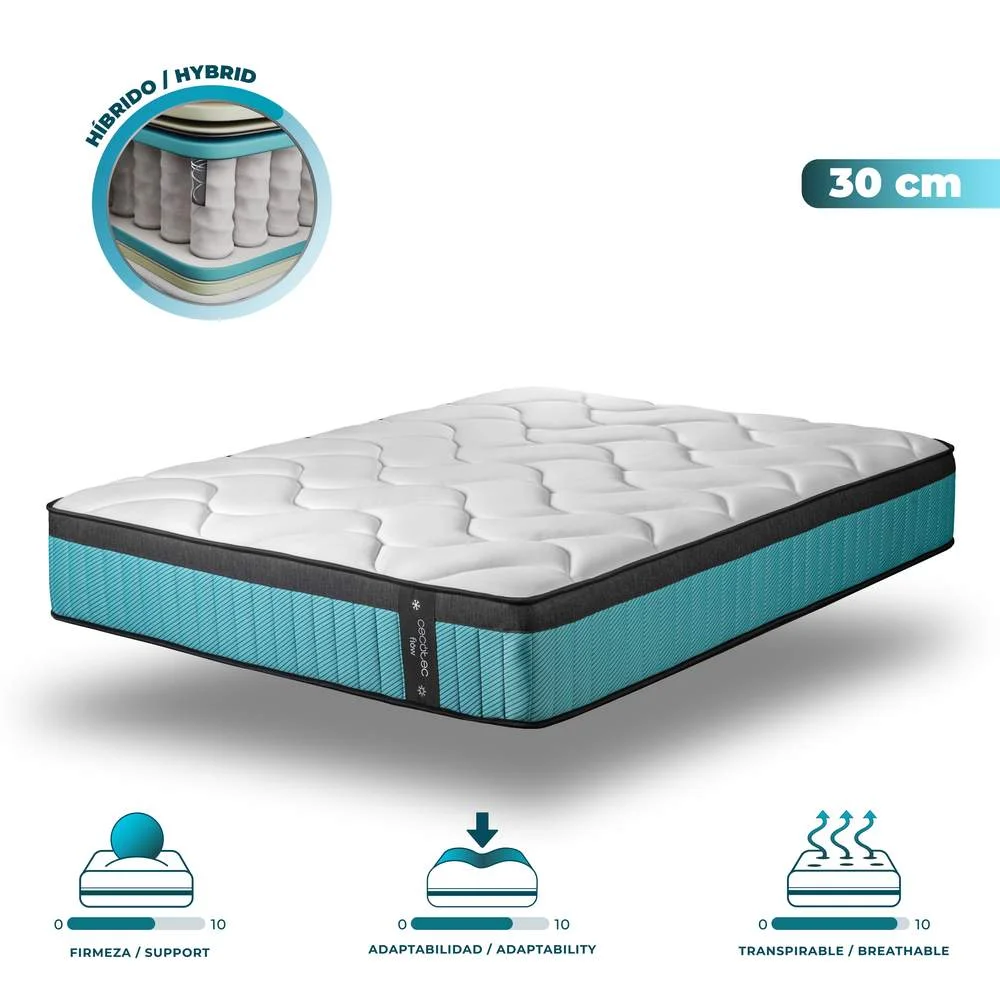 Colchão Flow 7900 Hybrid 120x190 CECOTEC