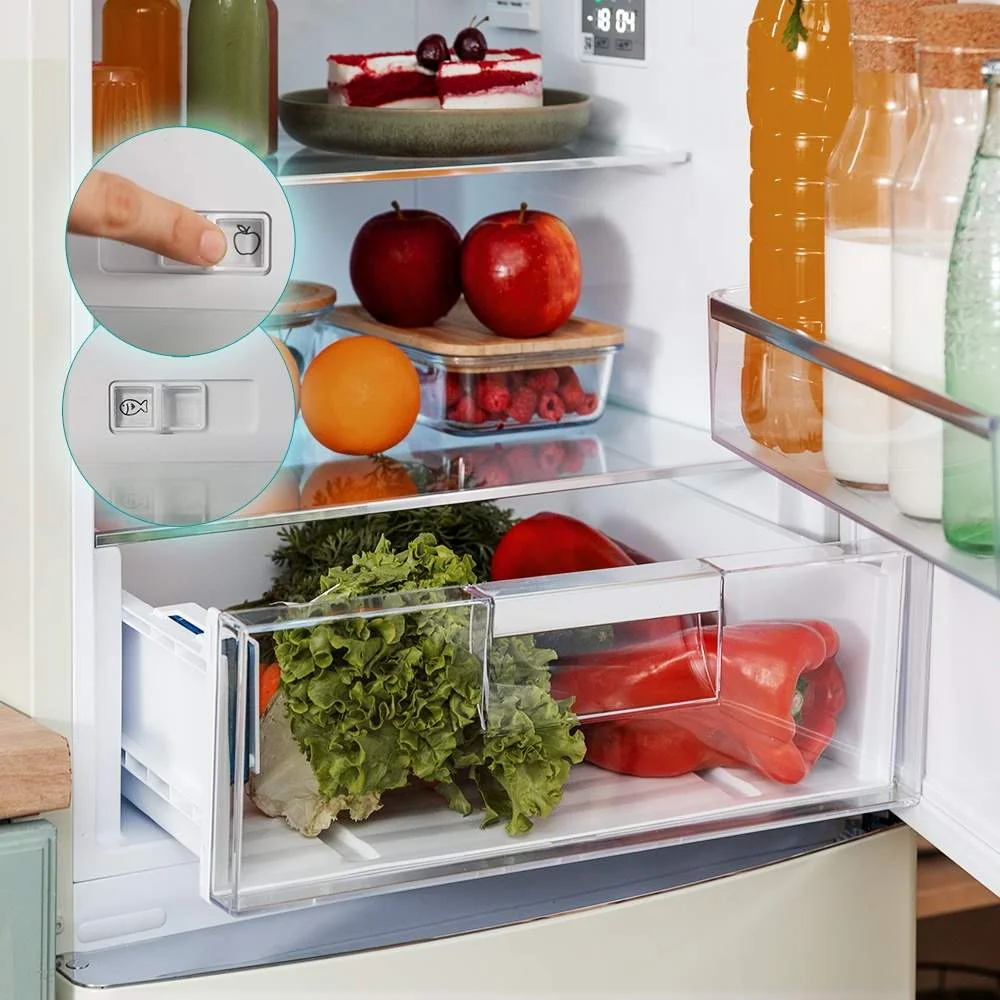 Frigorífico Bolero Coolmarket Combinado 294L Bege Classe E