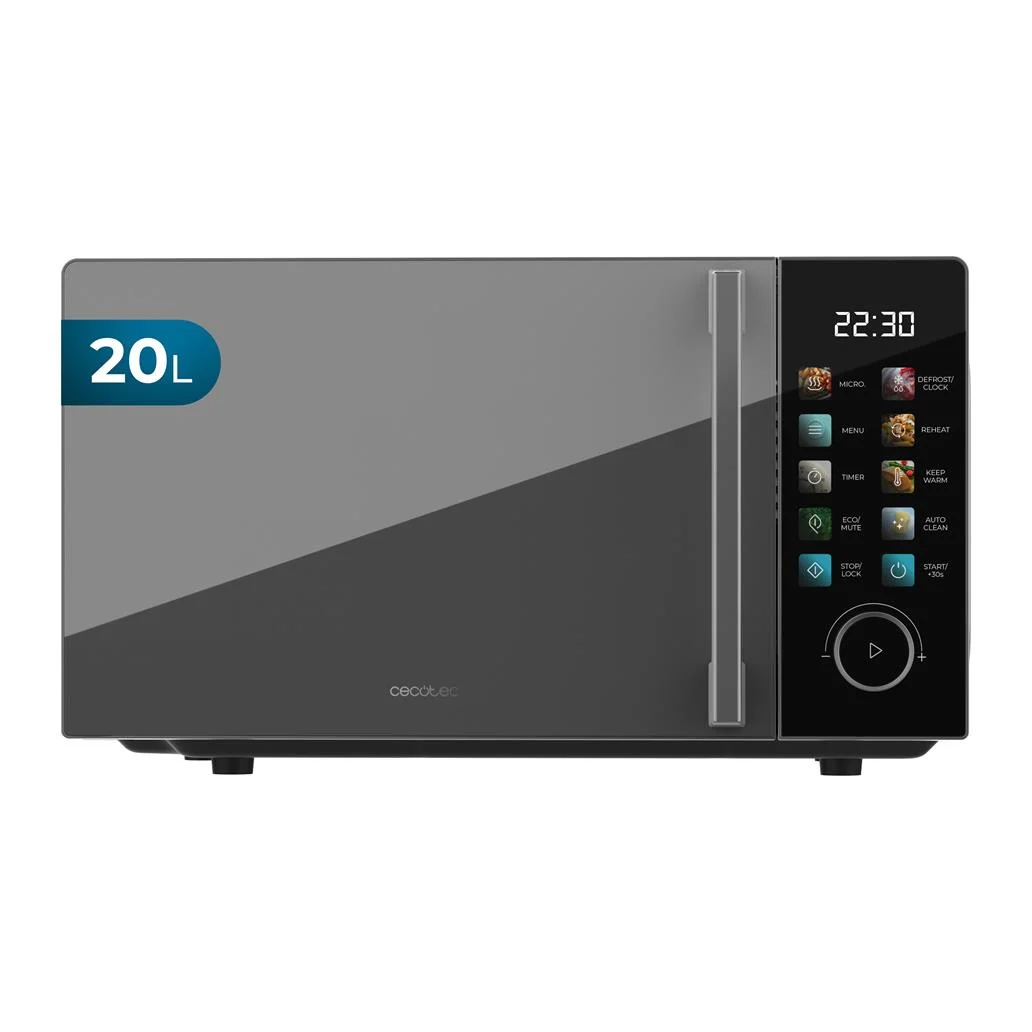 Microondas Proclean 6030 Black 20L 700W CECOTEC