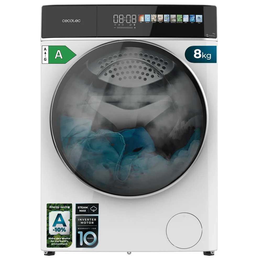 Máquina Lavar Roupa Bolero DressCode 8900 Inverter 8 Kg