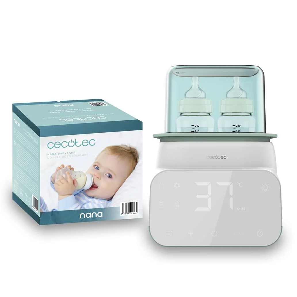 Aguecedor E Esterilizador Biberões Duplo Nana BabyCare CECOC