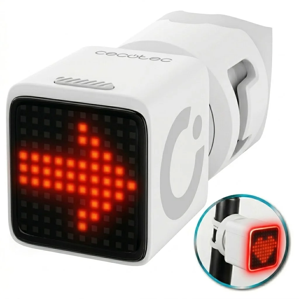 Luz Para Bicicleta Smart Tail White CECOTEC