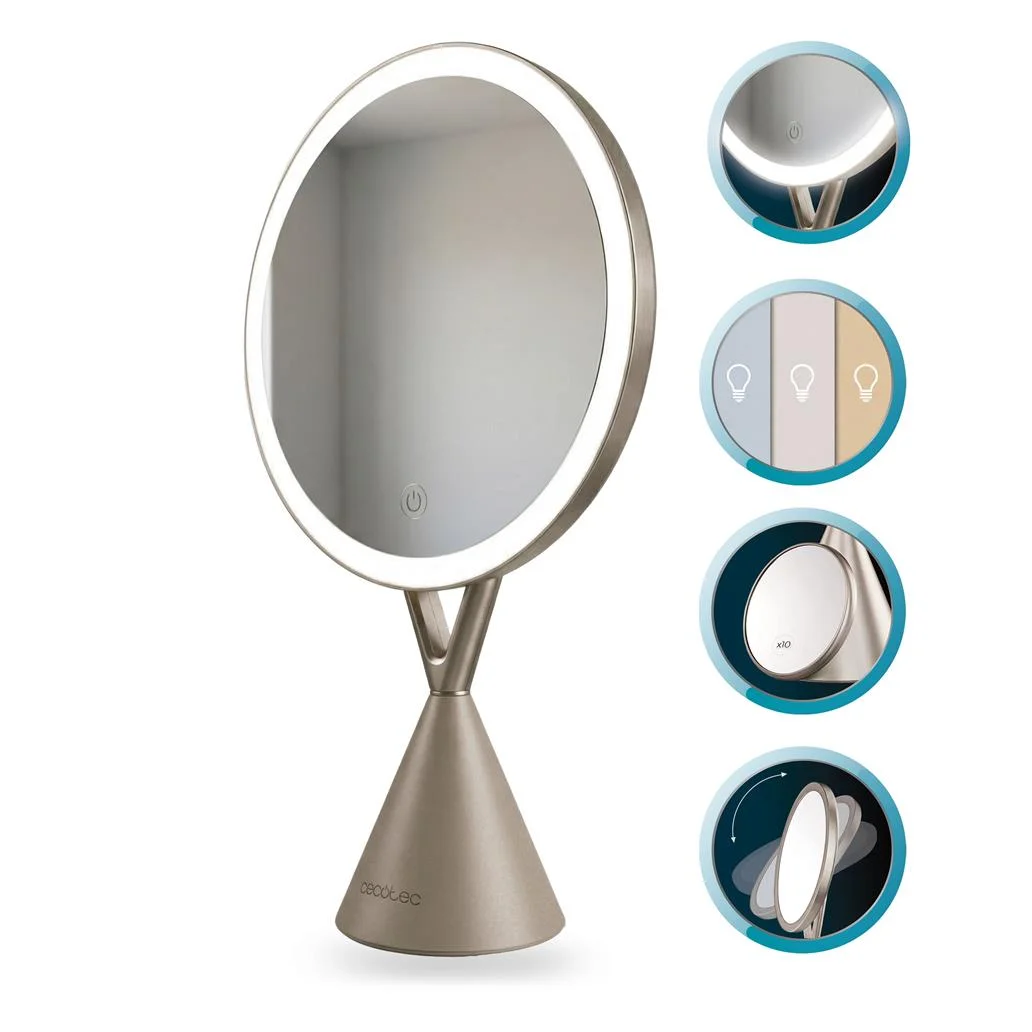Espelho Maquilhagem FaceCare Mirror CECOTEC