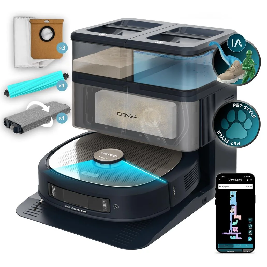 Aspirador Robô Conga Z100 X-Treme CECOTEC