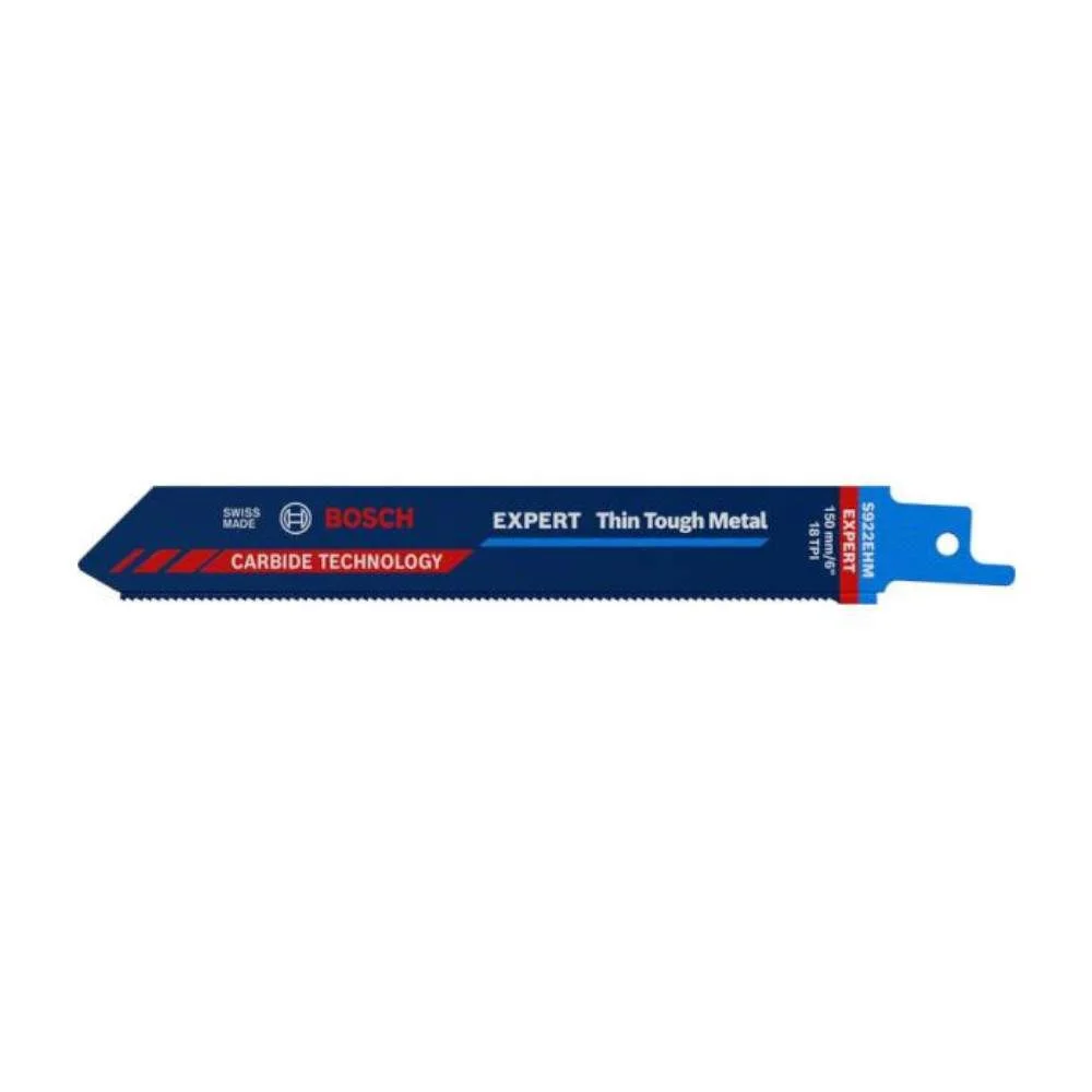 Lâminas Serra Sabre BOSCH Expert S 922 EHM 150mm