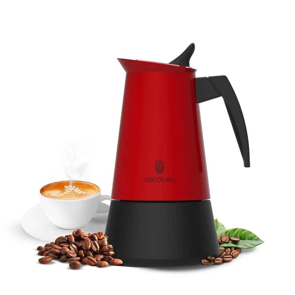 Cafeteira Italiana Piccolina 400 Vermelho CECOTEC