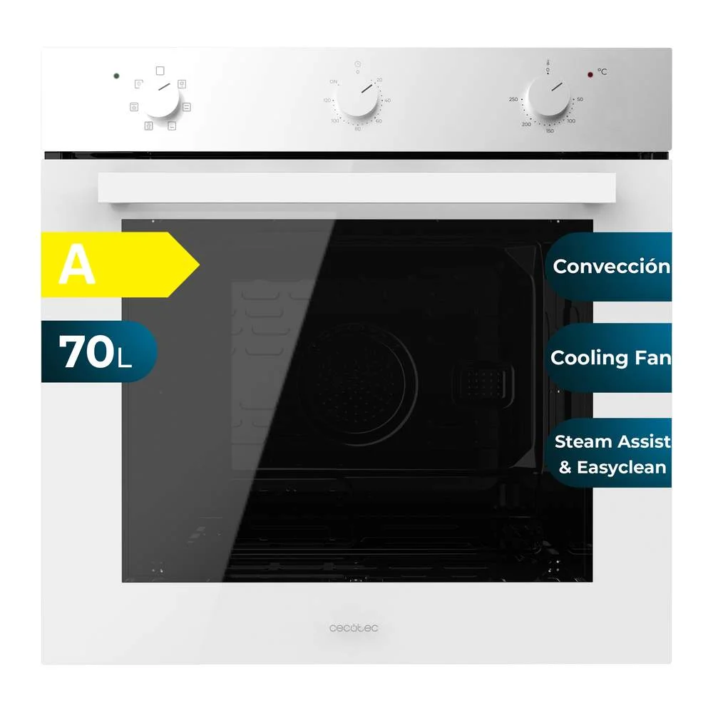 Forno Bolero Hexa M236000 Glass White Time 70L 2800W