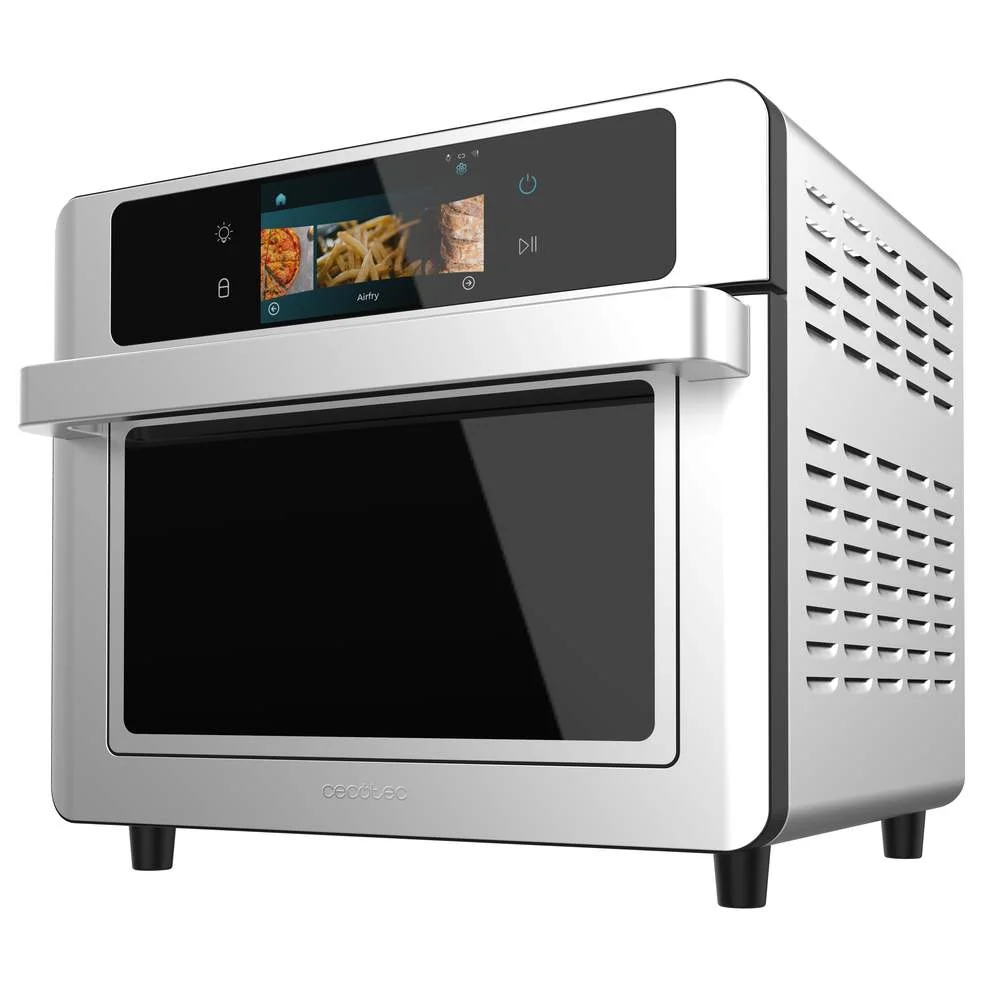 Mini Forno Bake Fry 3000 Touch Steel Connected 1700W CECOTEC