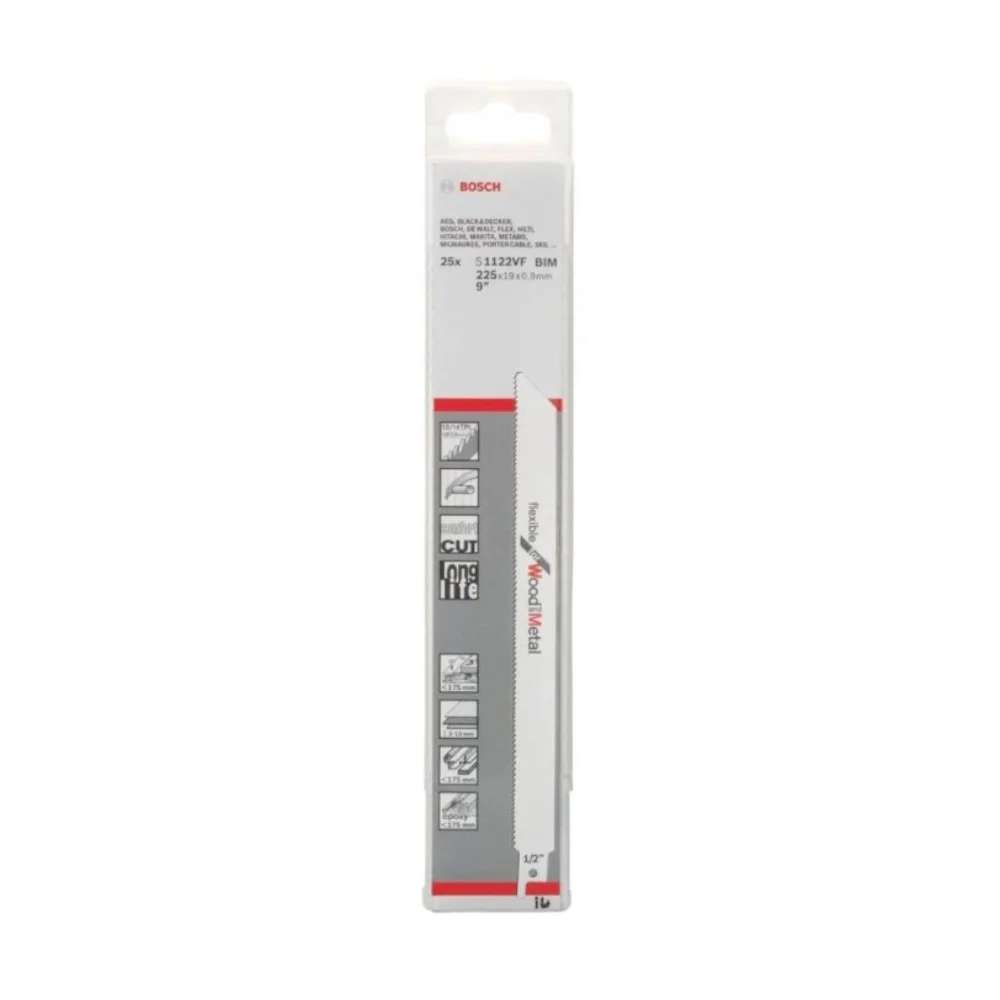 Lâmina Serra Sabre Bosch S 1122 VF Flexible