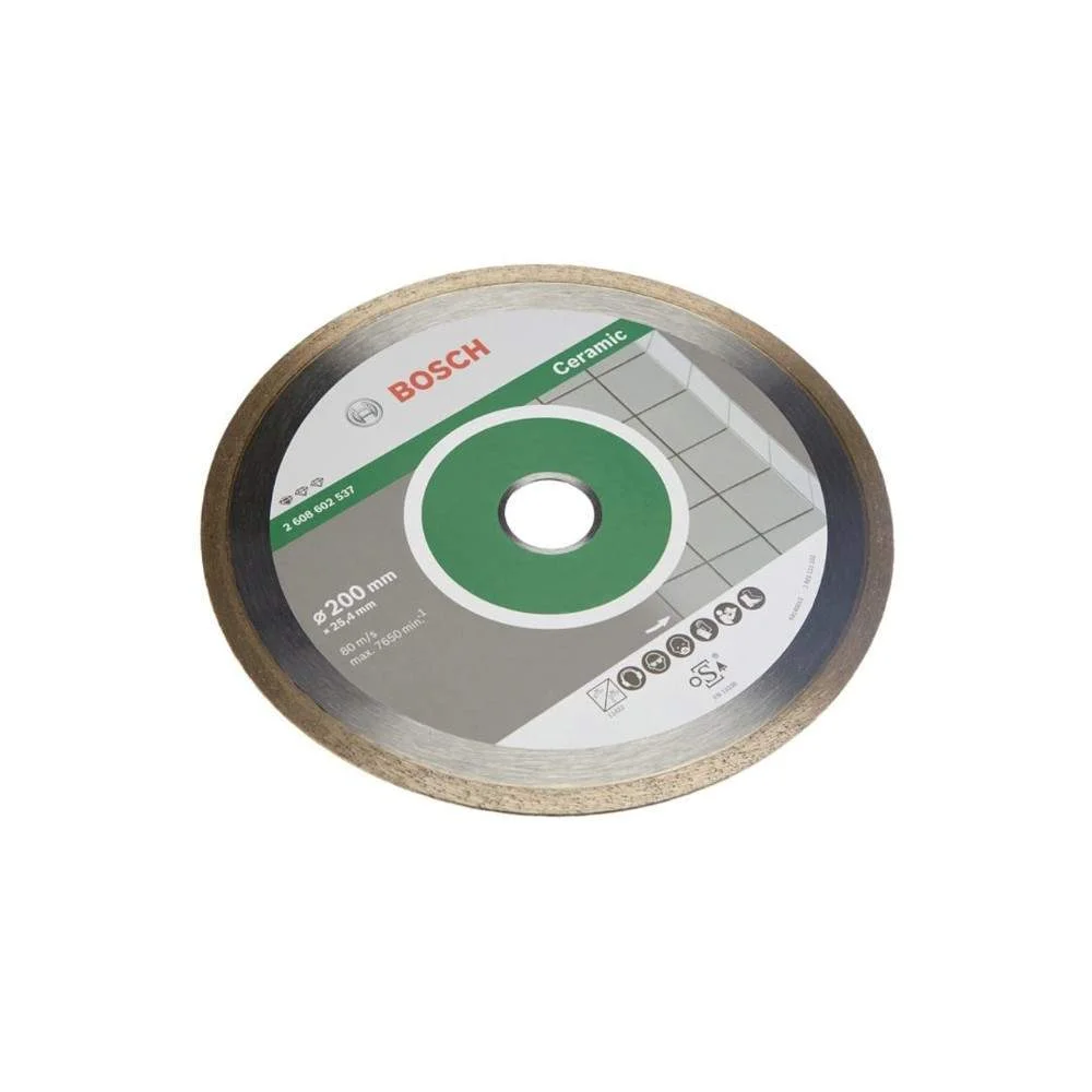 Disco Bosch de Corte Diamantado Standard Cerâmica 200x25,4mm