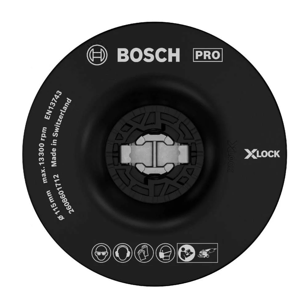 Bosch Backing Pad X-LOCK Dureza Média 115 mm