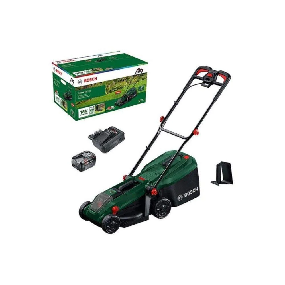 Corta Relva Bosch Rotak 18V-32 Set Elétrico a Bateria