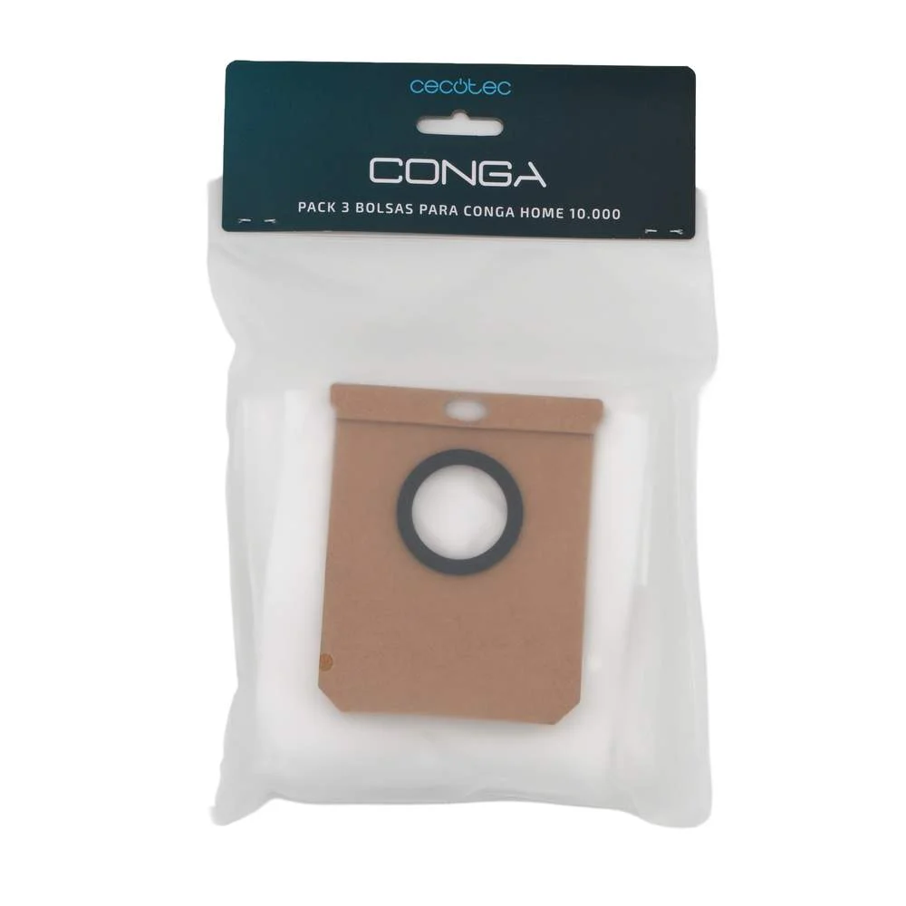 Pacote com 3 Sacos Conga Home 10000 CECOTEC