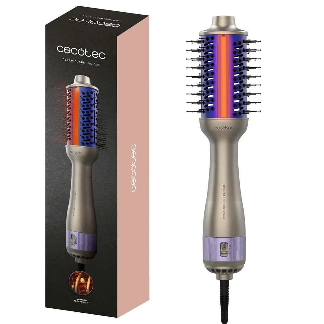Modelador de Cabelo CeramicCare i-Unique CECOTEC
