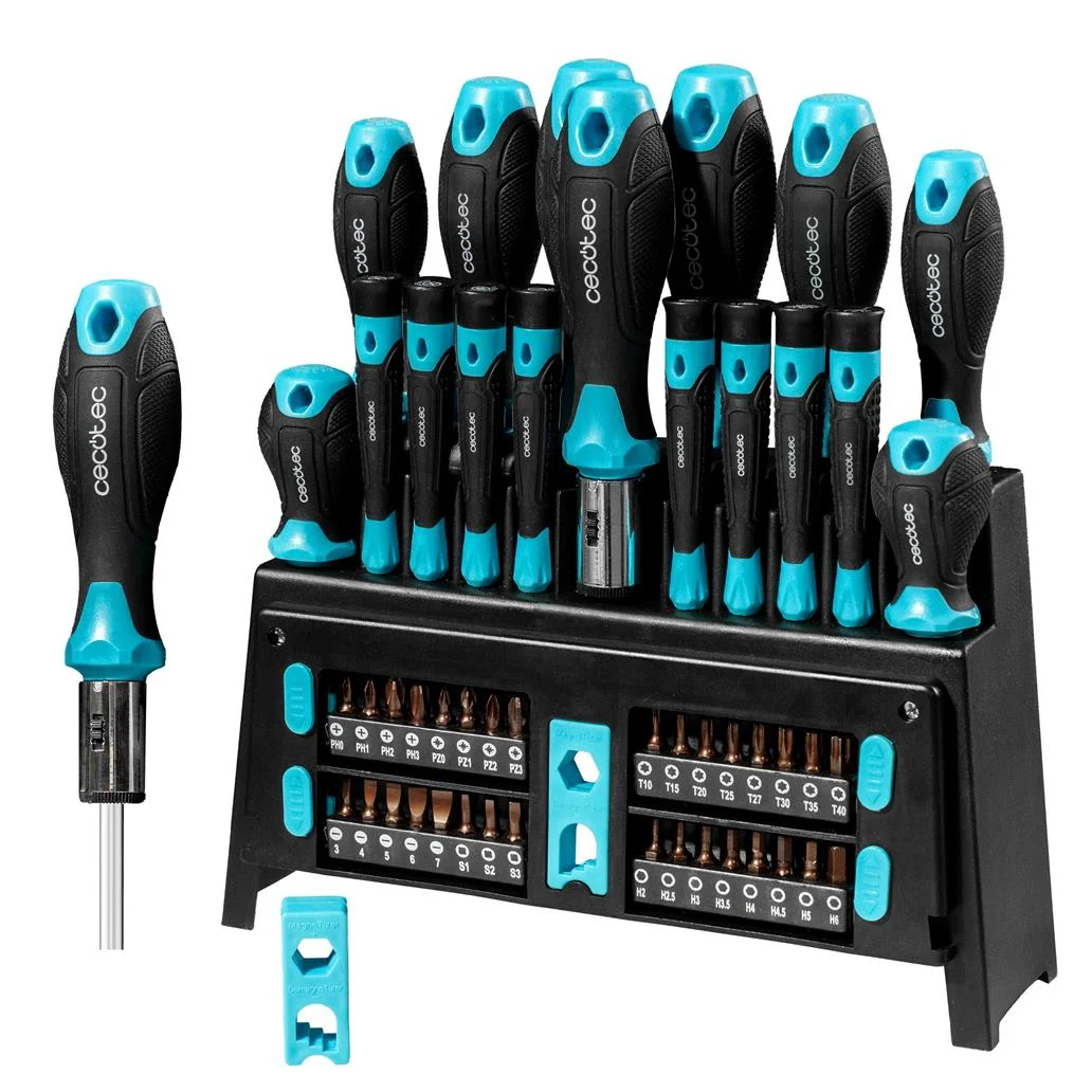 Conjunto de Chaves de Fenda Cecotec HardGyro 510 (51 Peças)