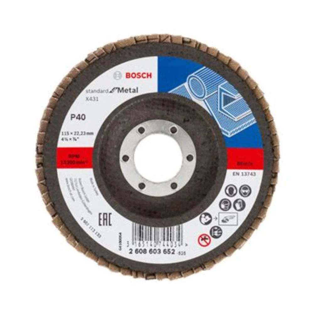 Disco de Lixa BOSCH 125mm - Grit 60