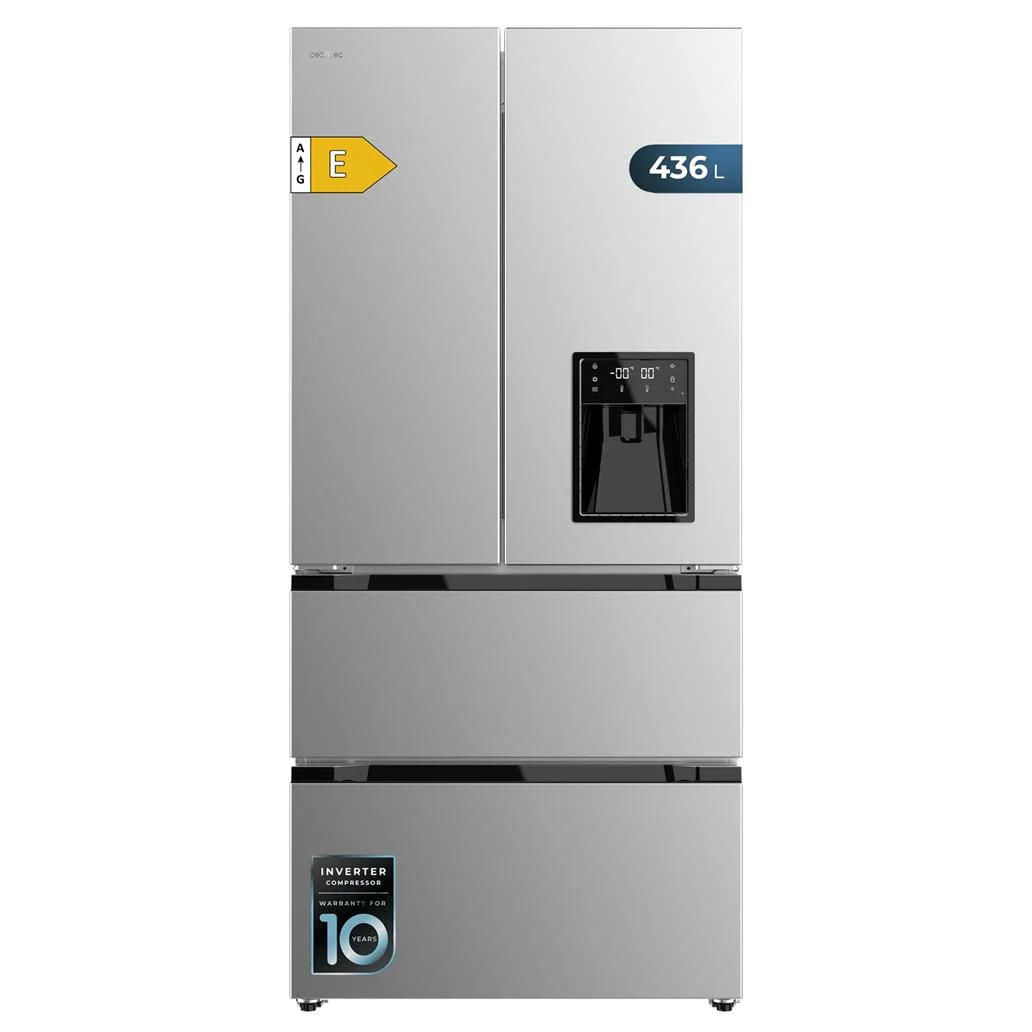 Combinado Portas Francesas Bolero CoolMarket FD 436 WD Inox