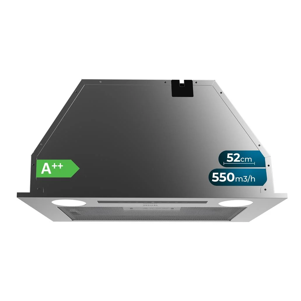 Exaustor Bolero Flux IT 525500 Inox 70W CECOTEC