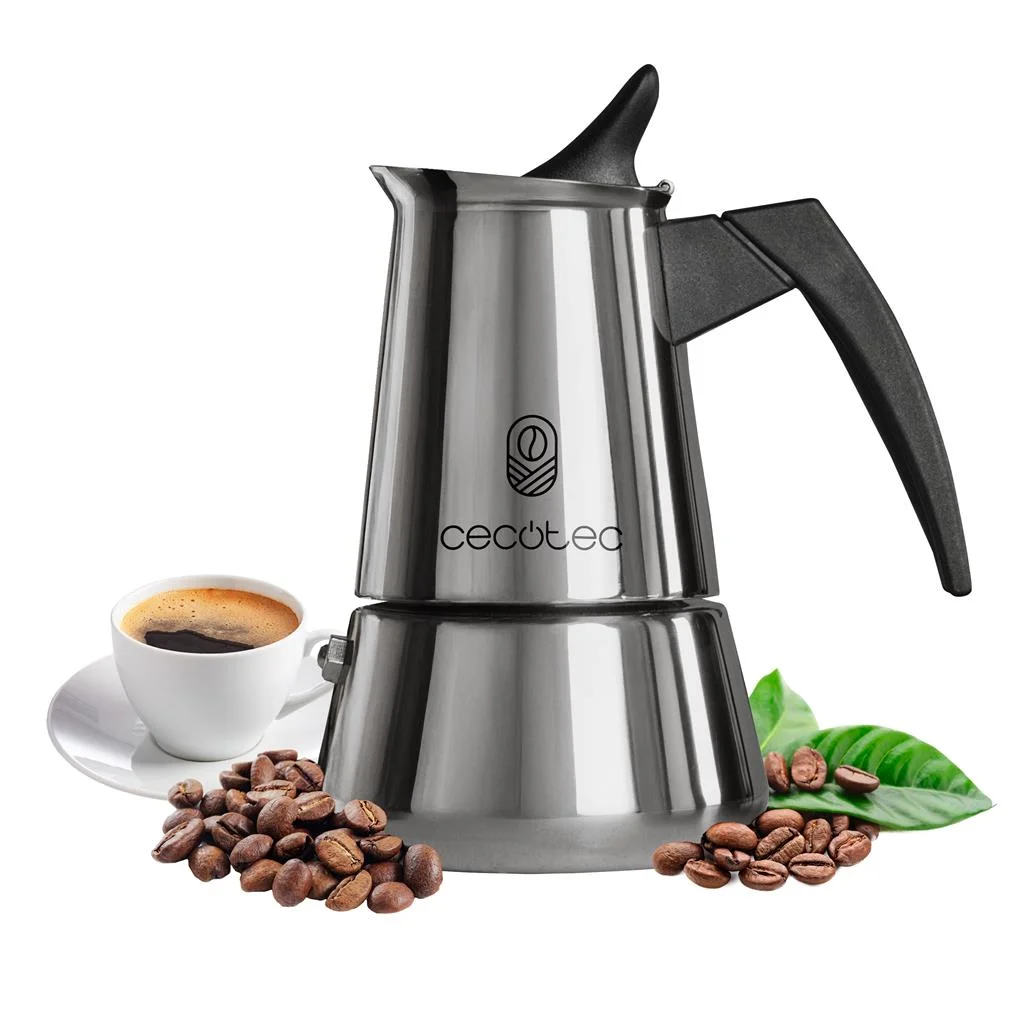 Cafeteira Italiana Piccolina 400 Aço Inoxidável CECOTEC