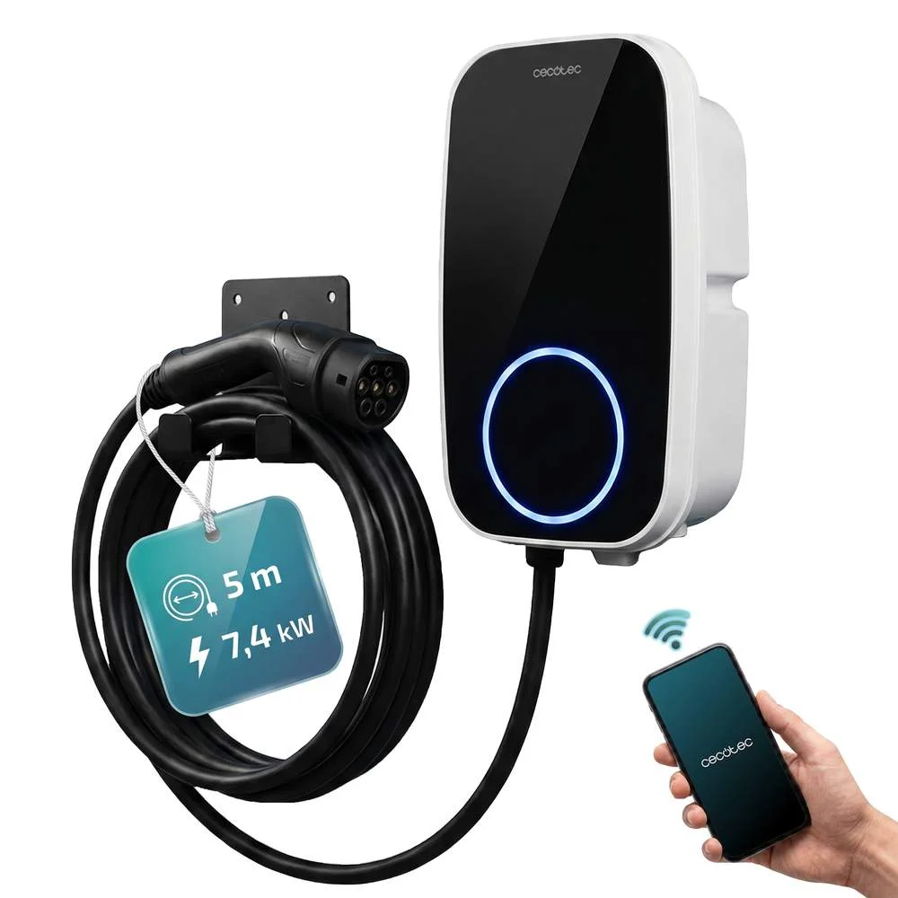 Carregador Carros Elétricos PIT STOP SMART 7,4 kW CECOTEC