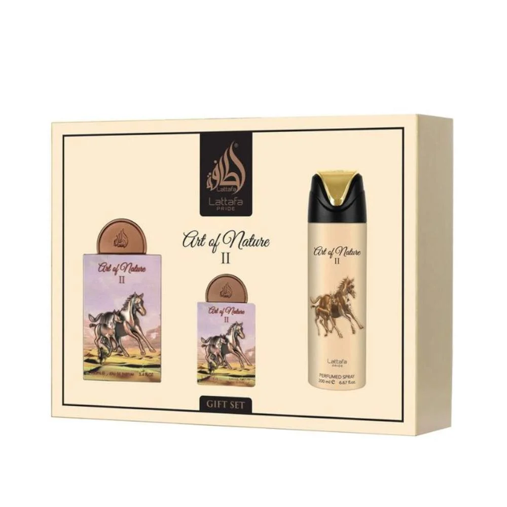 Lattafa Pride Art Of Nature II Unisex EDP 100+20ml BodySpray