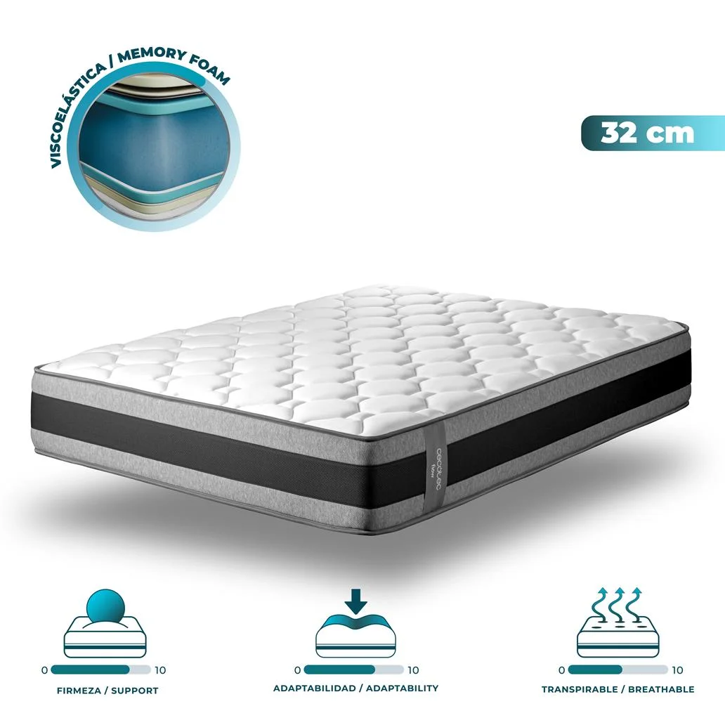 Colchão Flow PureVital 5900 150x200x32cm CECOTEC