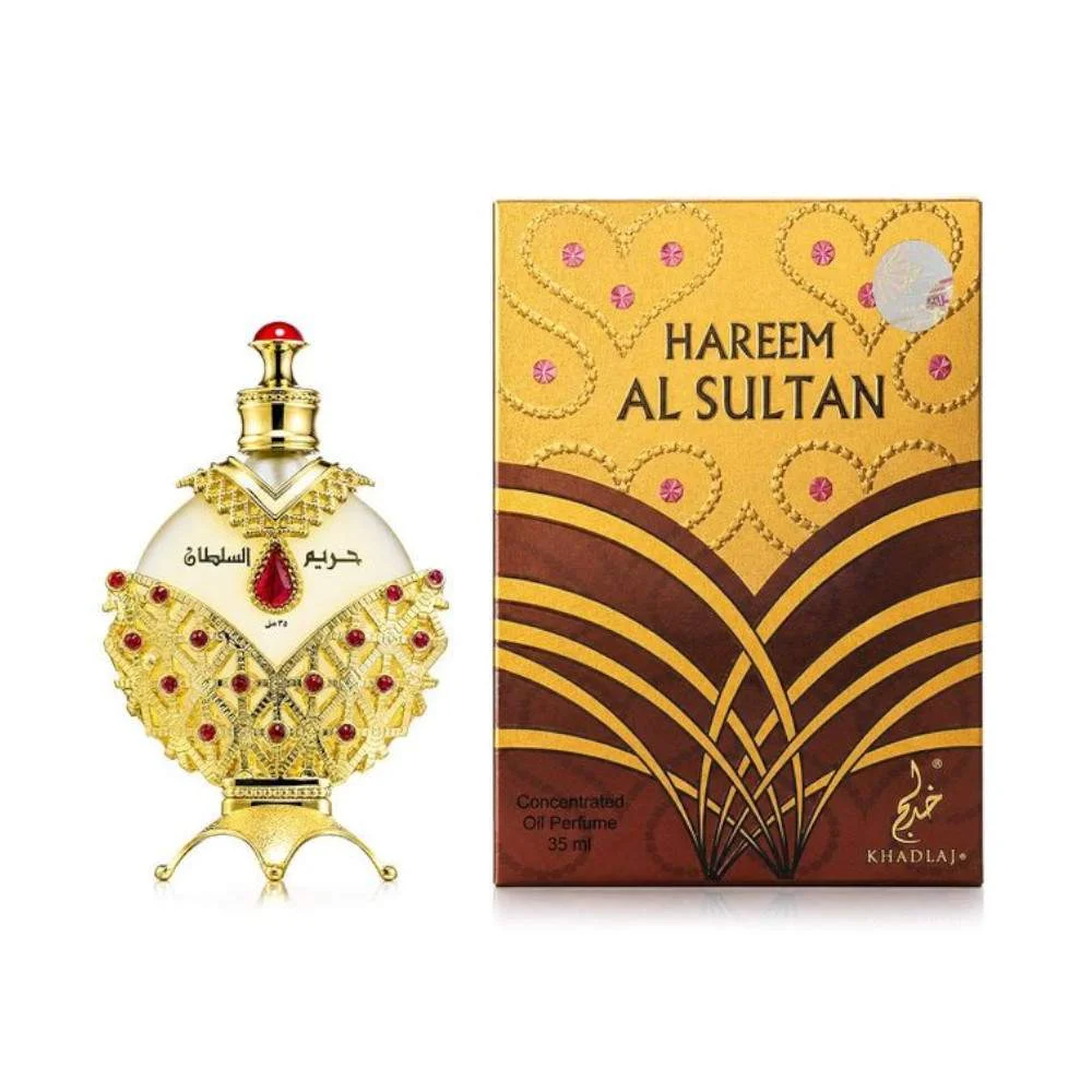 Khadlaj Hareem Al Sultan Gold Perfumed Unisex Oil 35 ml