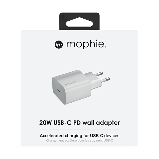 Carregador AC MOPHIE USB-C 20W | Smartstores