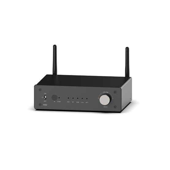 M50 Amplificador Streaming Estéreo Arylic WIFI, Bluetooth, USB