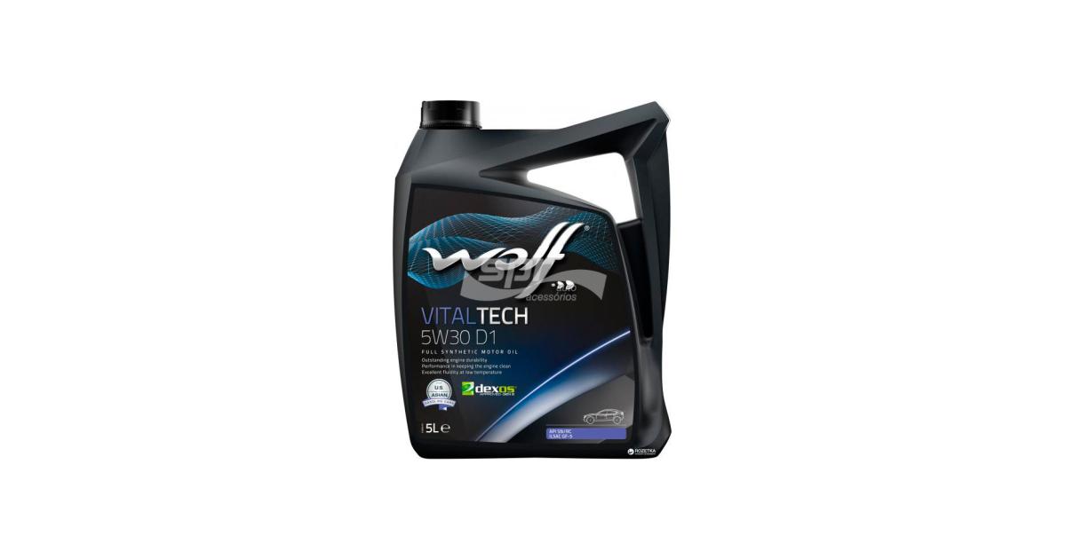 WOLF VITALTECH 5W30 D1 5L | SPR AUTO