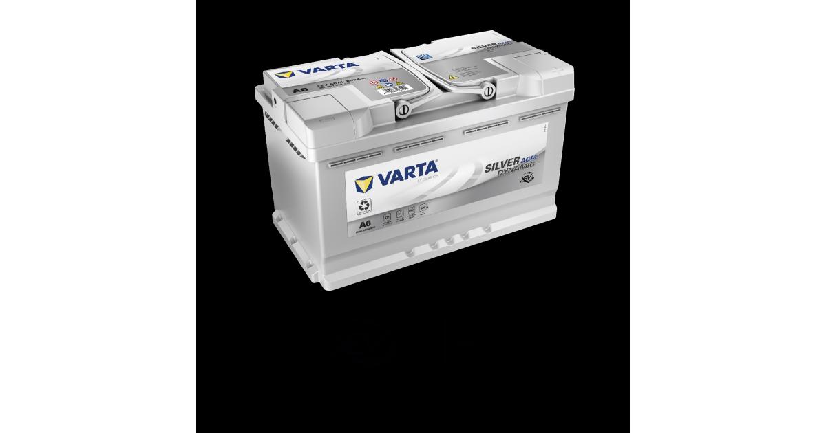 VARTA Silver Dynamic AGM F21 ( A6 ) 12V 80ah 800A D Start-S