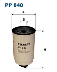 FILTRON Filtro de Combustível PP848