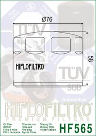 Filtro de óleo - HIFLO HF565