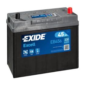 BATERIA EXIDE EXCELL 45AH 300EN B24 +D. EB456