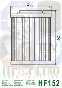 Filtro de óleo - HIFLO HF152