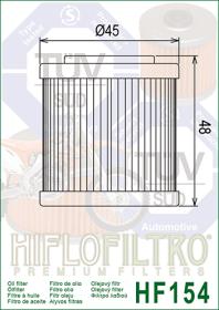 Filtro de óleo - HIFLO HF154