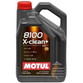 MOTUL 8100 X-Clean+ 5W-30 5L